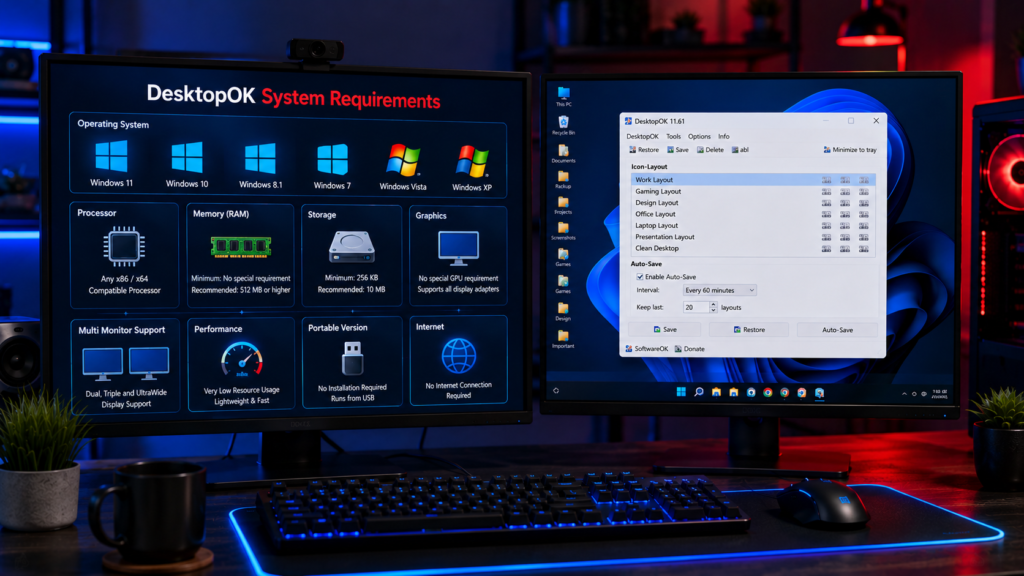 DesktopOK System Requirements Guide for Windows PCs