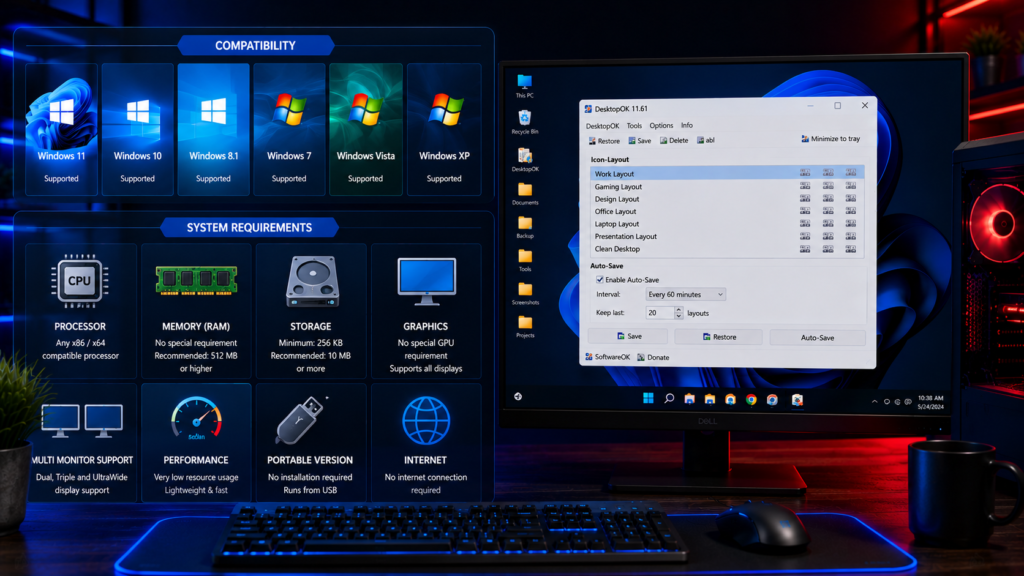 DesktopOK System Requirements Guide for Windows PCs
